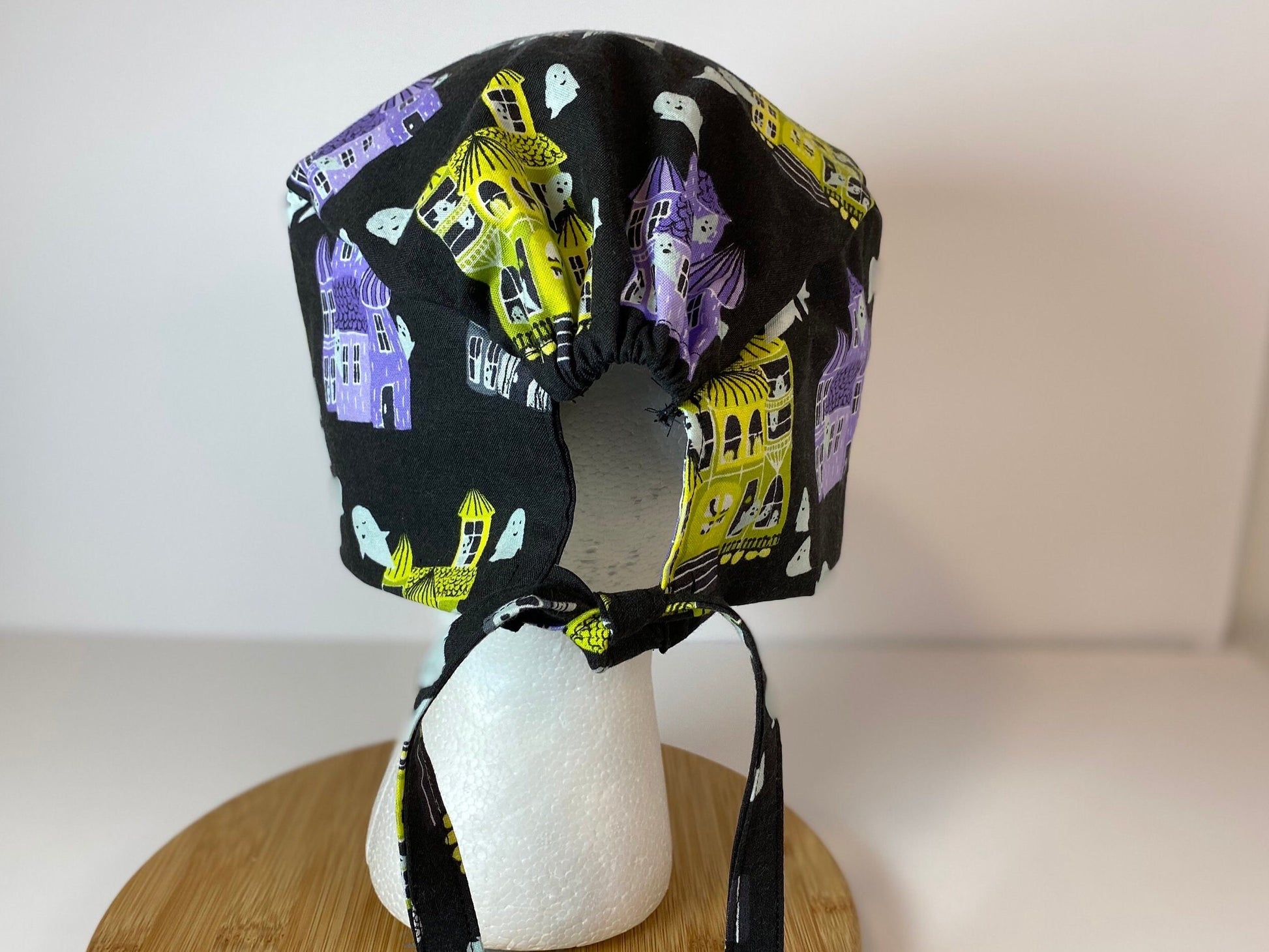 Men’s Halloween scrub cap, unisex Halloween scrub hat