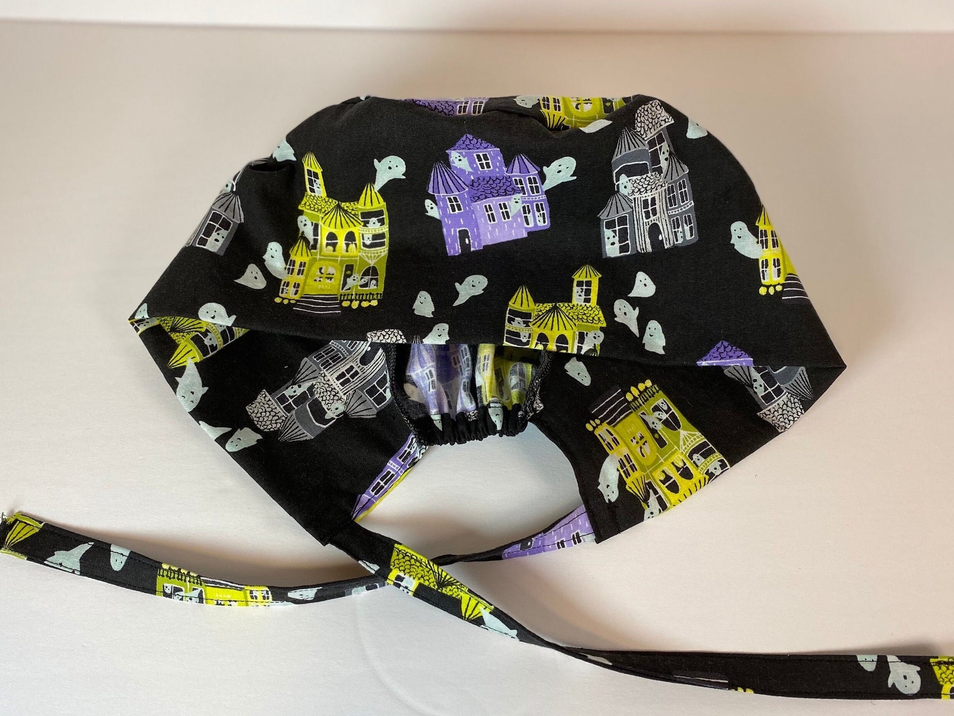 Men’s Halloween scrub cap, unisex Halloween scrub hat