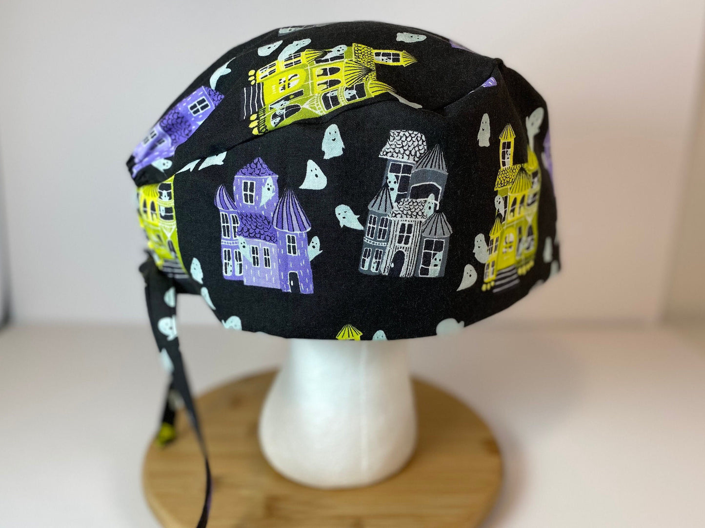 Men’s Halloween scrub cap, unisex Halloween scrub hat