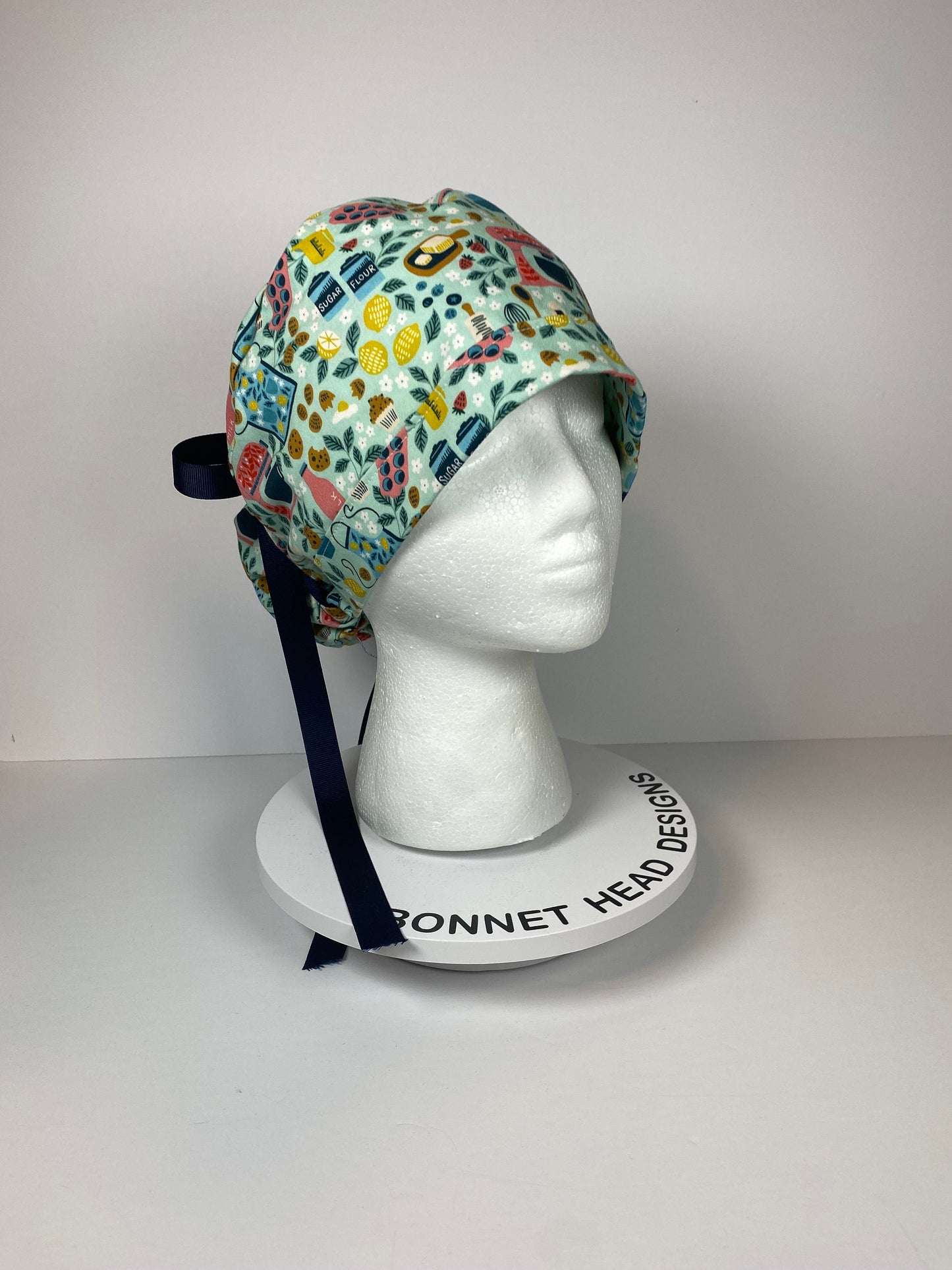 Bakers and chefs ponytail scrub cap