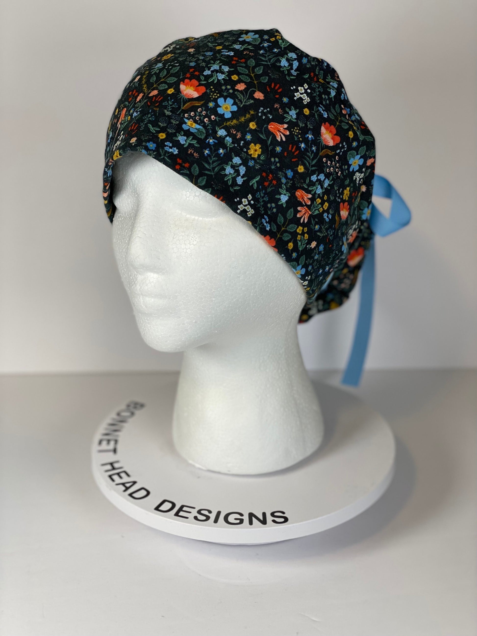 Rifle Paper Co hunter bramble fields scrub cap, nurse gift, doctor gift, Bonnet Head Designs