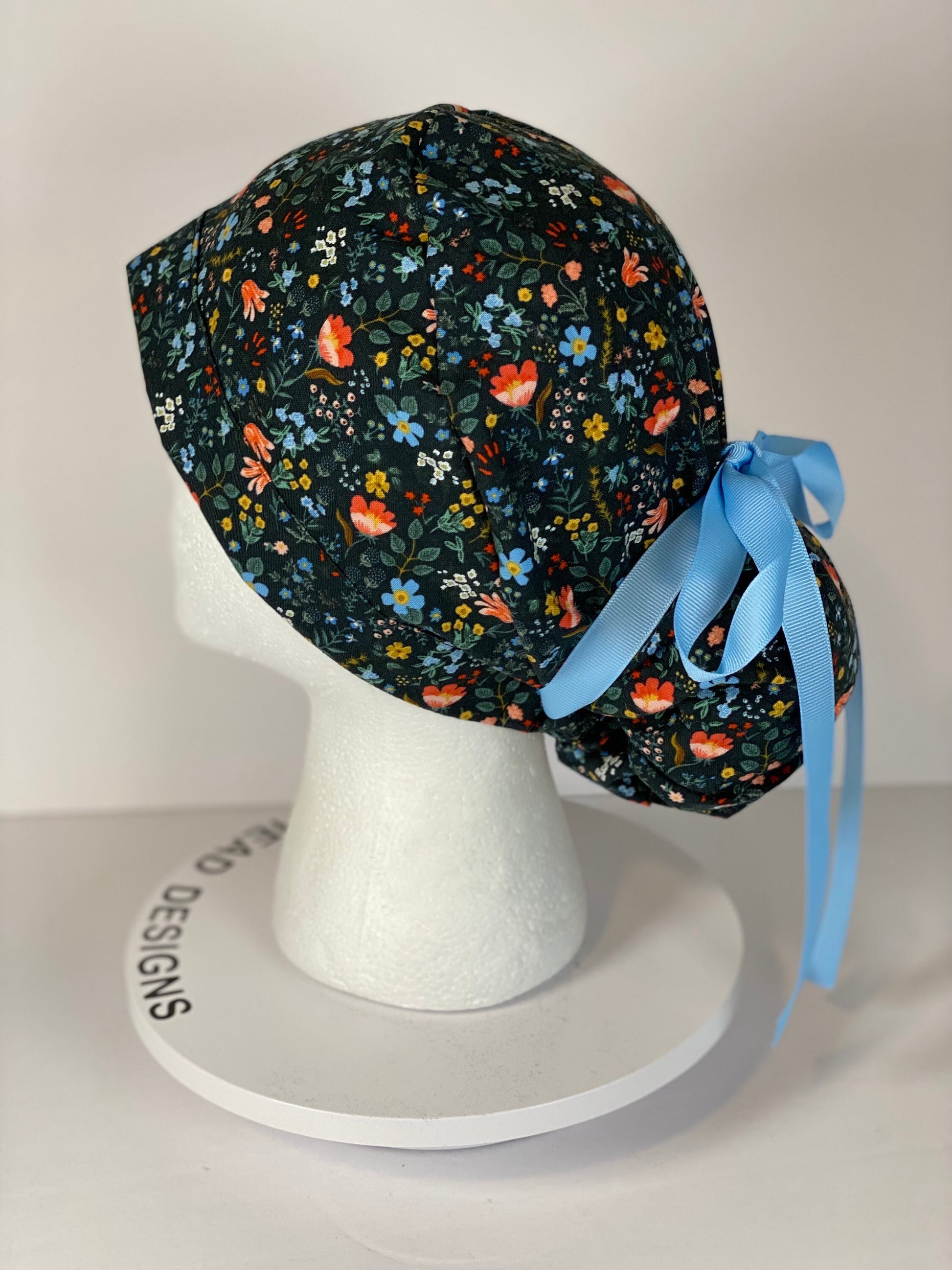 Rifle Paper Co hunter bramble fields scrub cap, nurse gift, doctor gift, Bonnet Head Designs