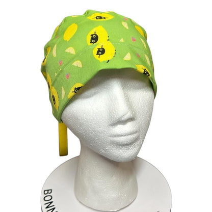 Funny scrub caps for cat lovers | Lemon Cats