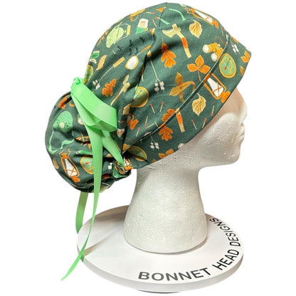 Women's scrub cap: Outdoor Camping Adventures