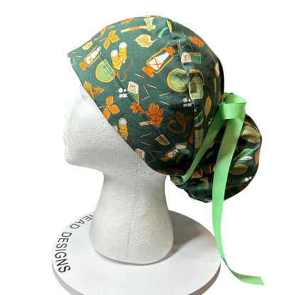 Women's scrub cap: Outdoor Camping Adventures