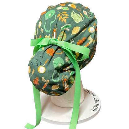 Women's scrub cap: Outdoor Camping Adventures