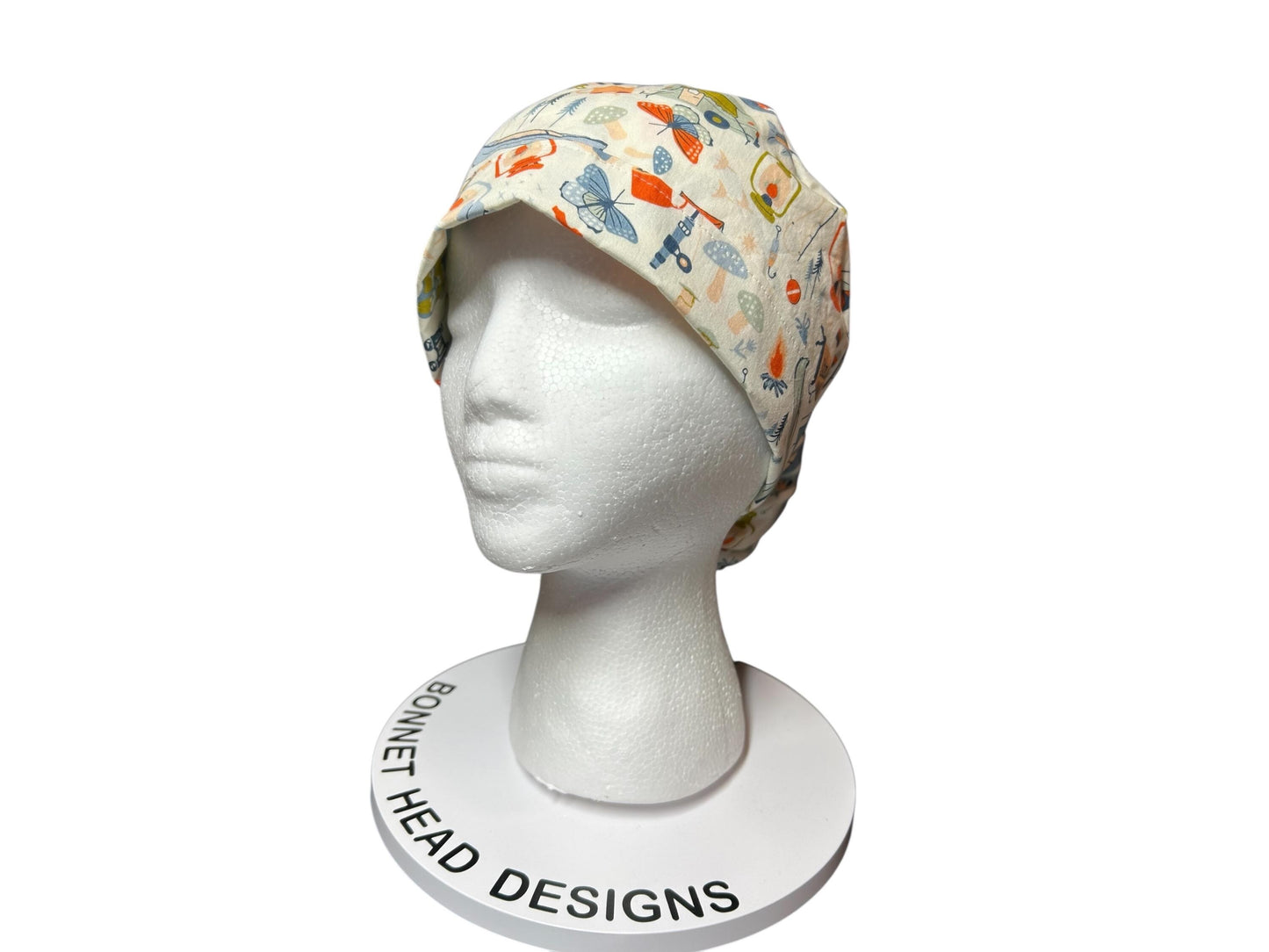 Women’s Camping “Stay Wild” Ponytail Scrub Cap