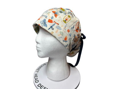Women’s Camping “Stay Wild” Ponytail Scrub Cap