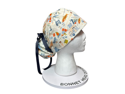 Women’s Camping “Stay Wild” Ponytail Scrub Cap