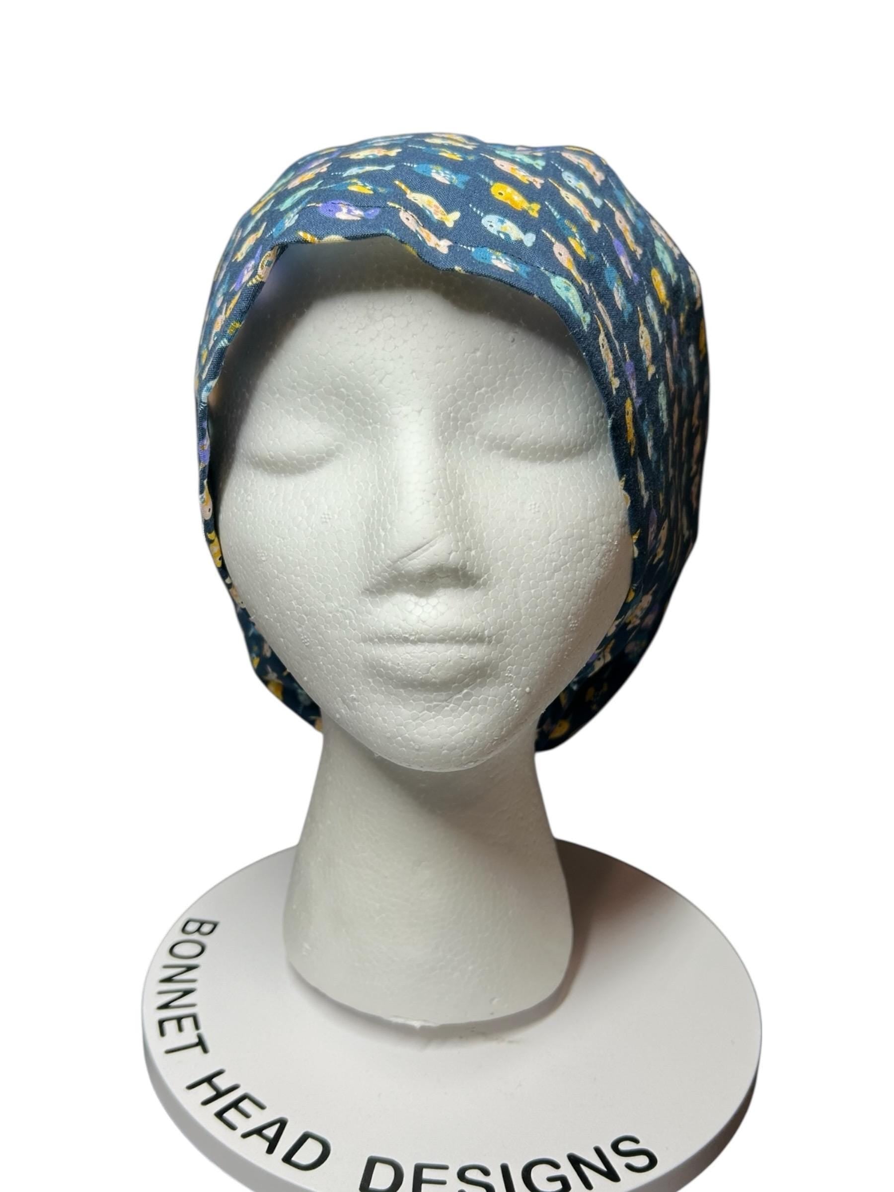 Narwhal Euro Scrub Cap | Adjustable Toggle