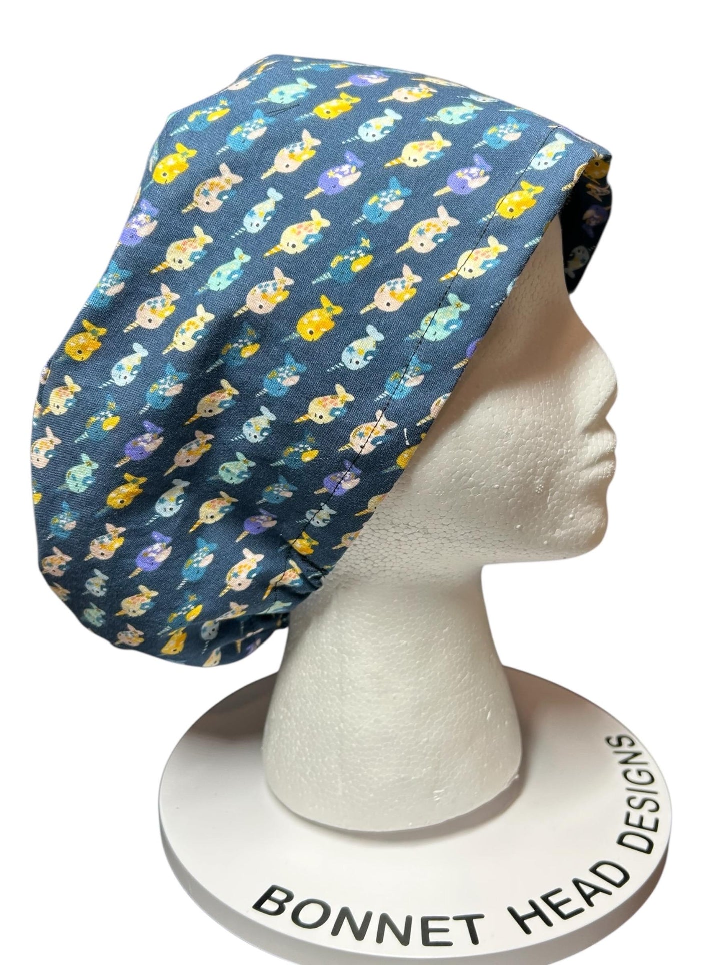 Narwhal Euro Scrub Cap | Adjustable Toggle