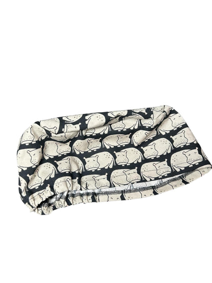 Hippo Euro Scrub Cap | Cotton OR Hat with Satin Lining