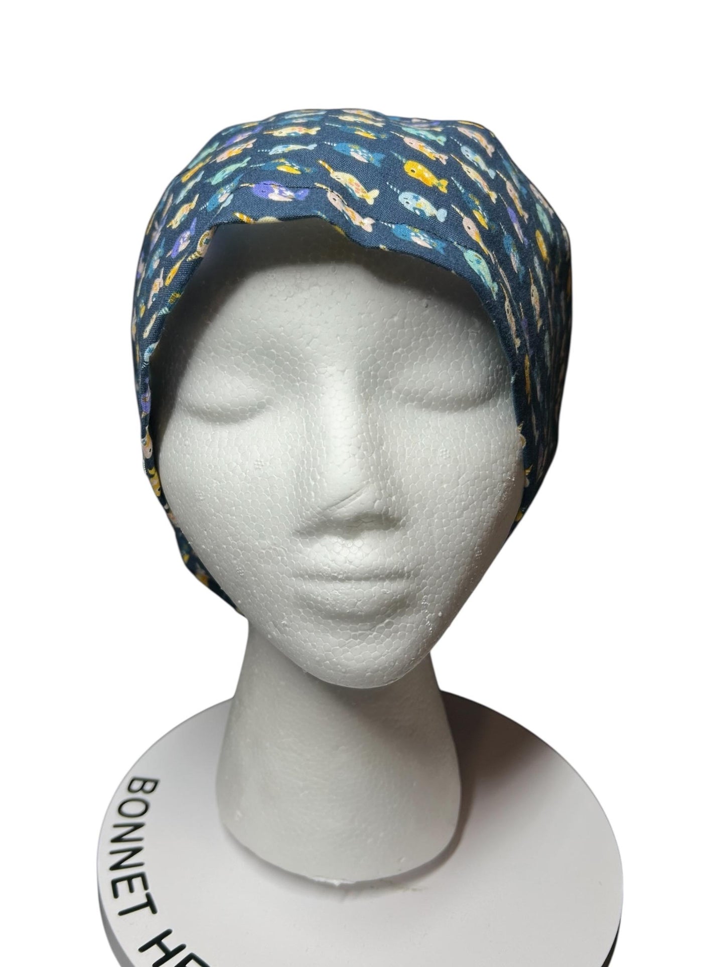 Narwhal Euro Scrub Cap | Adjustable Toggle