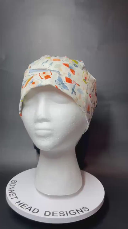 Women’s Camping “Stay Wild” Ponytail Scrub Cap
